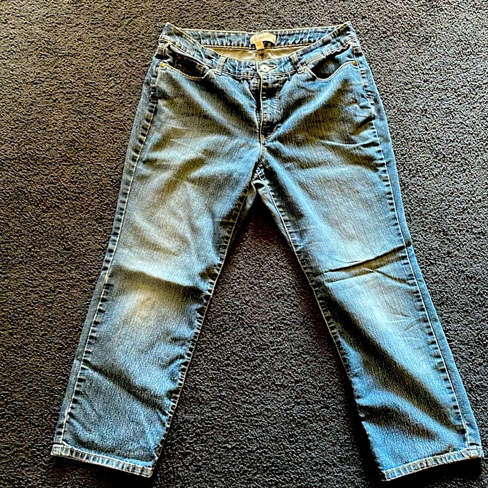 Stylish blue jeans